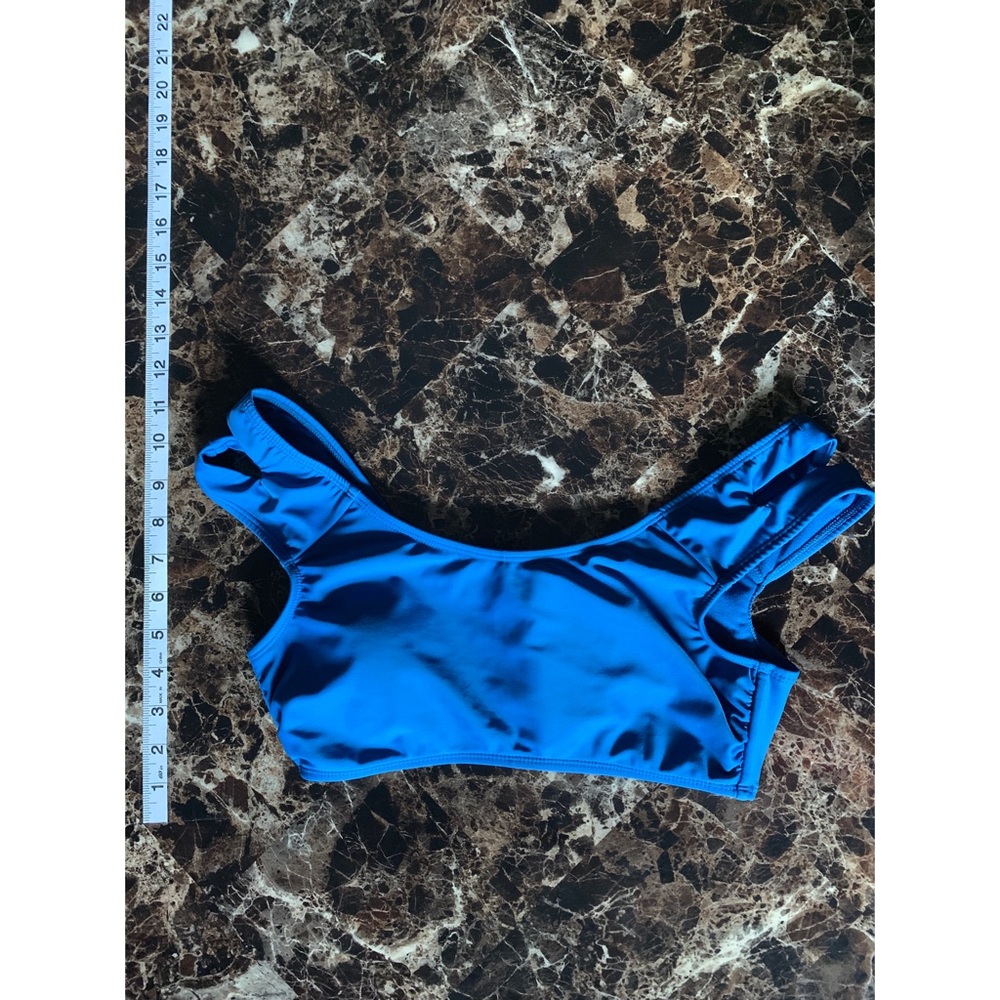 Blue Bikini Top